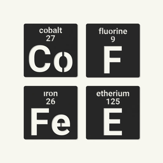 Coffee Metal Wall Art - APT345