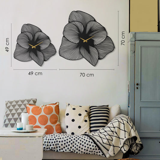 Azalea Metal Wall Clock - APS039 - Artepera