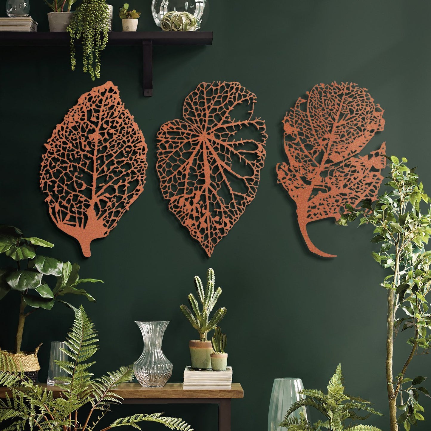 Autumn 3 Set Metal Wall Art - APT321 - Artepera