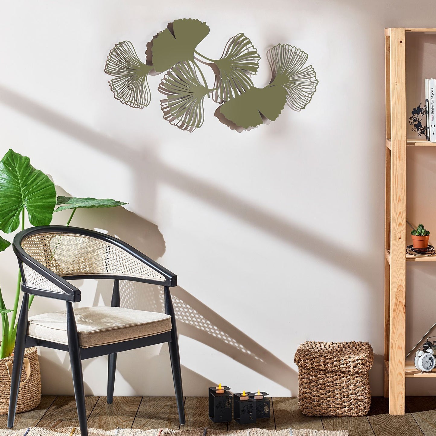 Ginkgo Metal Wall Art - APT516