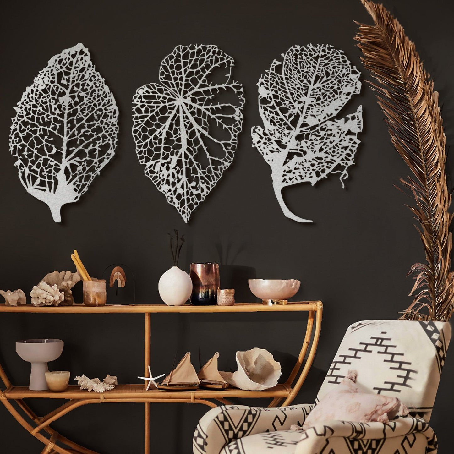 Autumn 3 Set Metal Wall Art - APT321 - Artepera