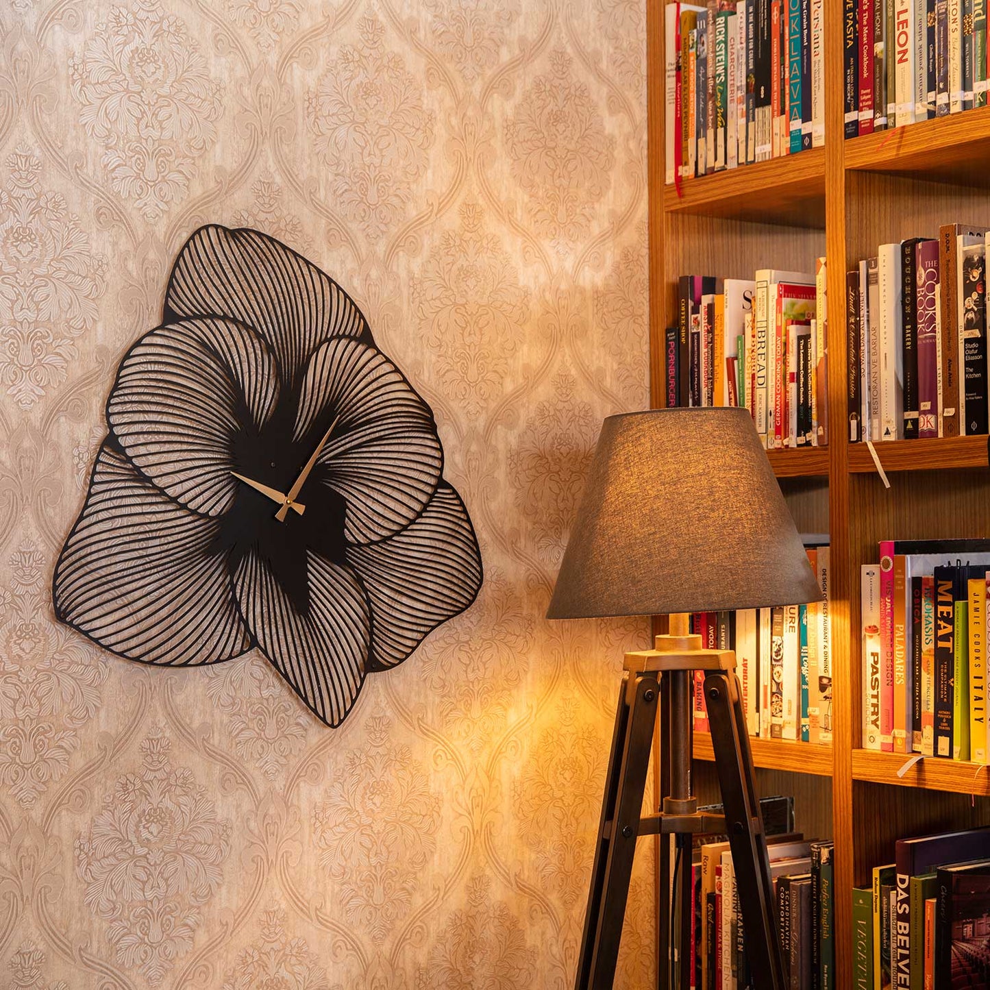 Azalea Metal Wall Clock - APS039 - Artepera