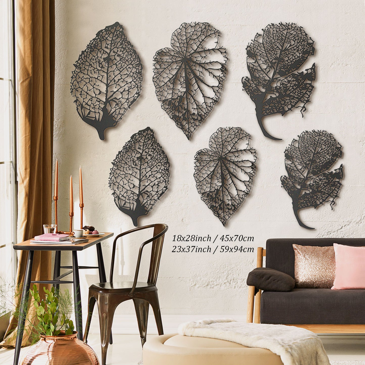 Autumn 3 Set Metal Wall Art - APT321 - Artepera