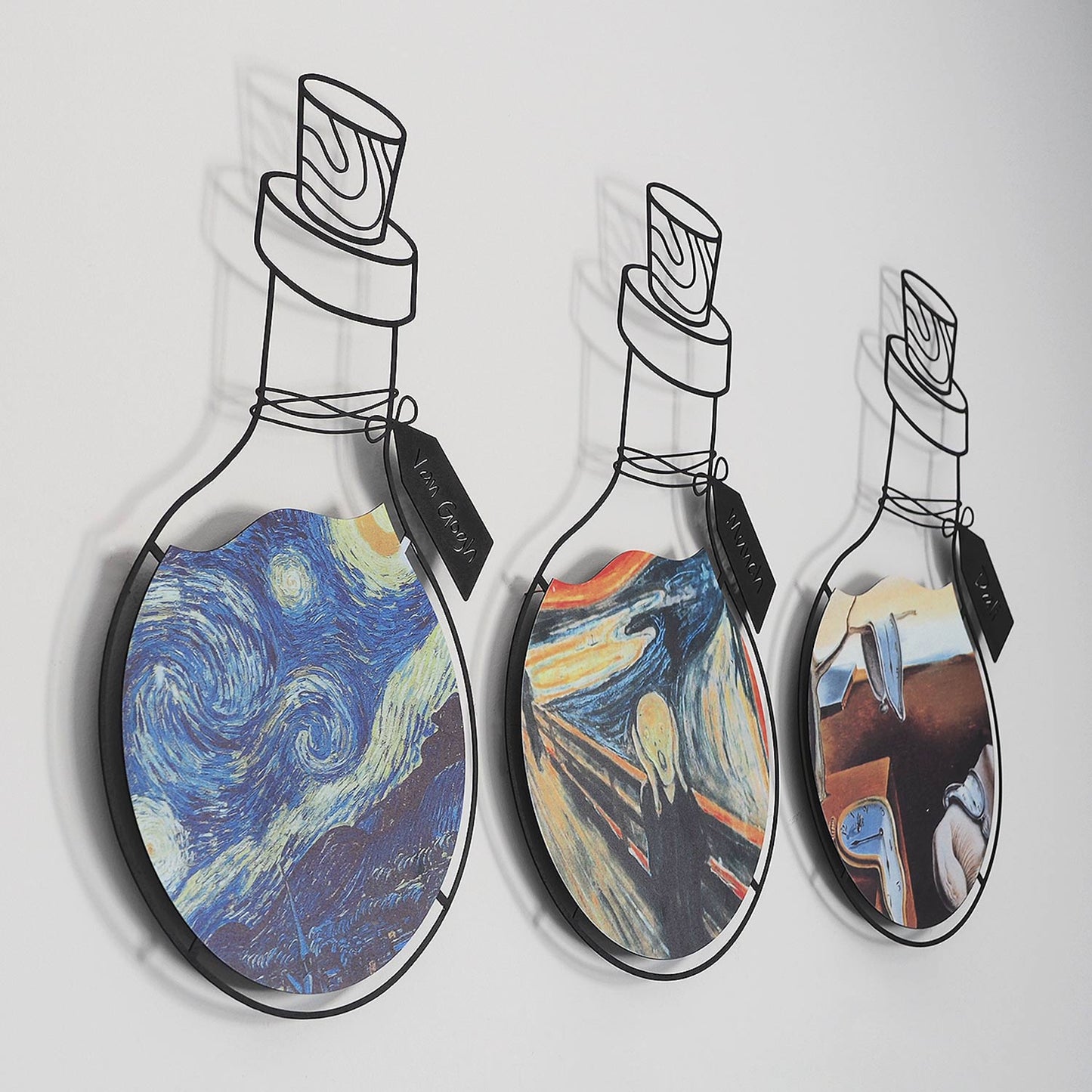 Art Potion Set of 3 Metal Wall Art - APT710