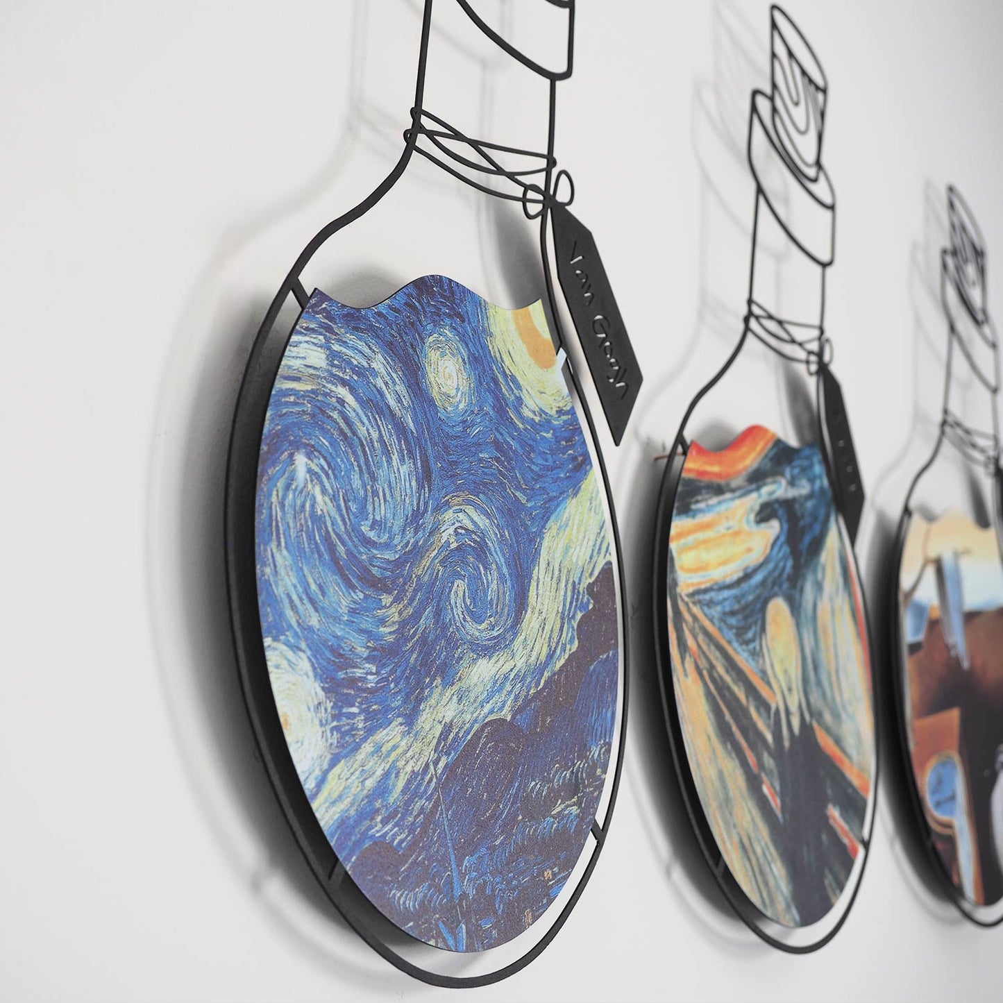 Art Potion Set of 3 Metal Wall Art - APT710