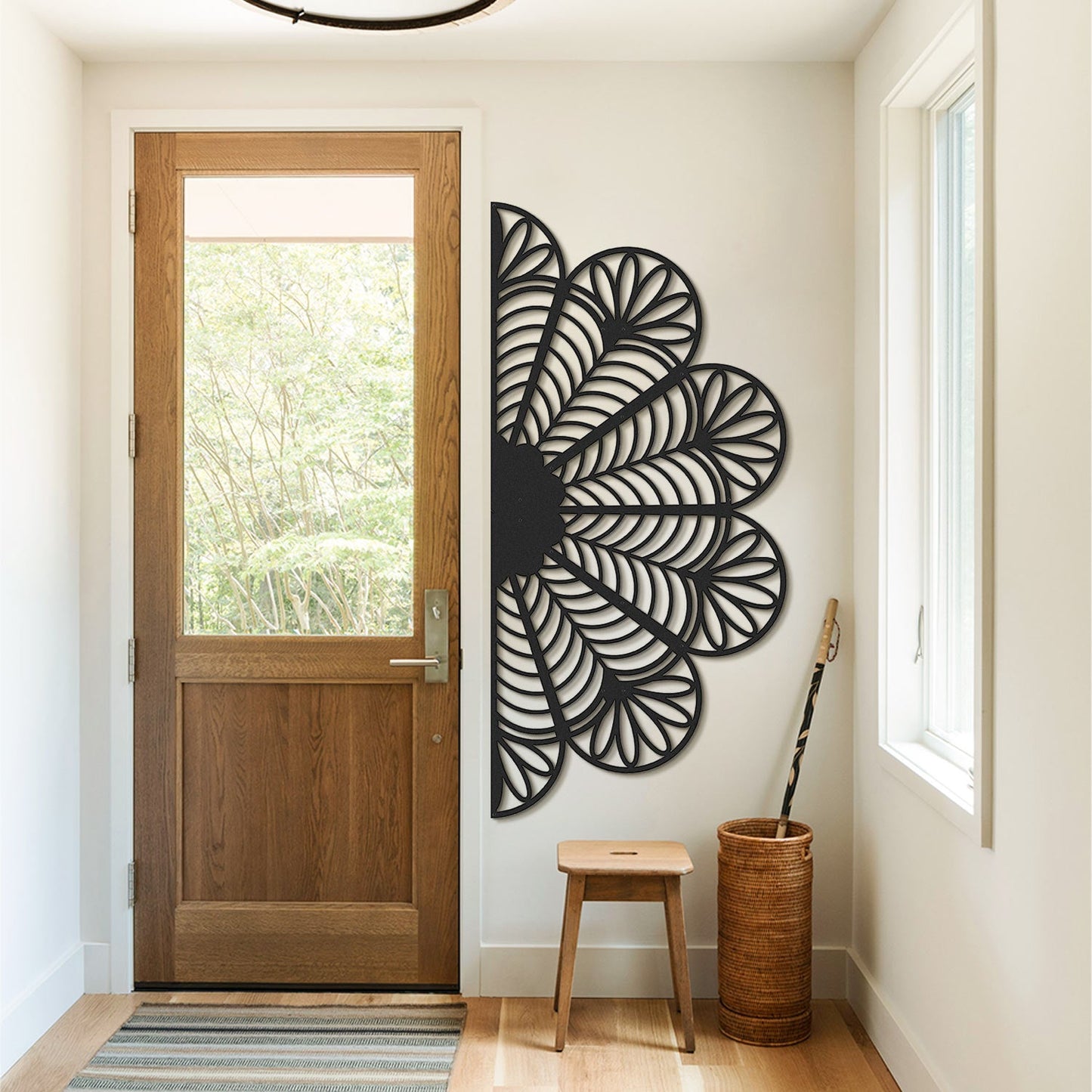 Bohemian Mandala Metal Wall Art - APT616