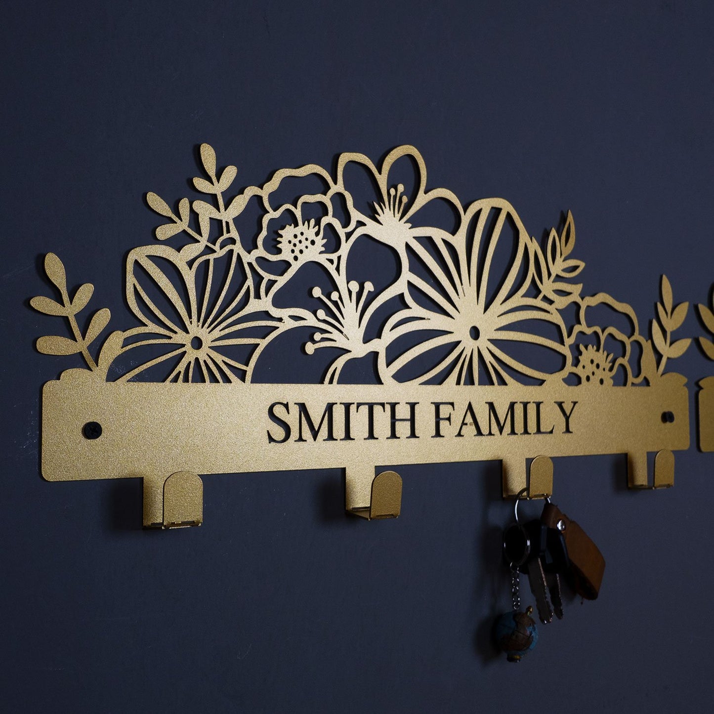 Flower Metal Wall Hanger - APT537