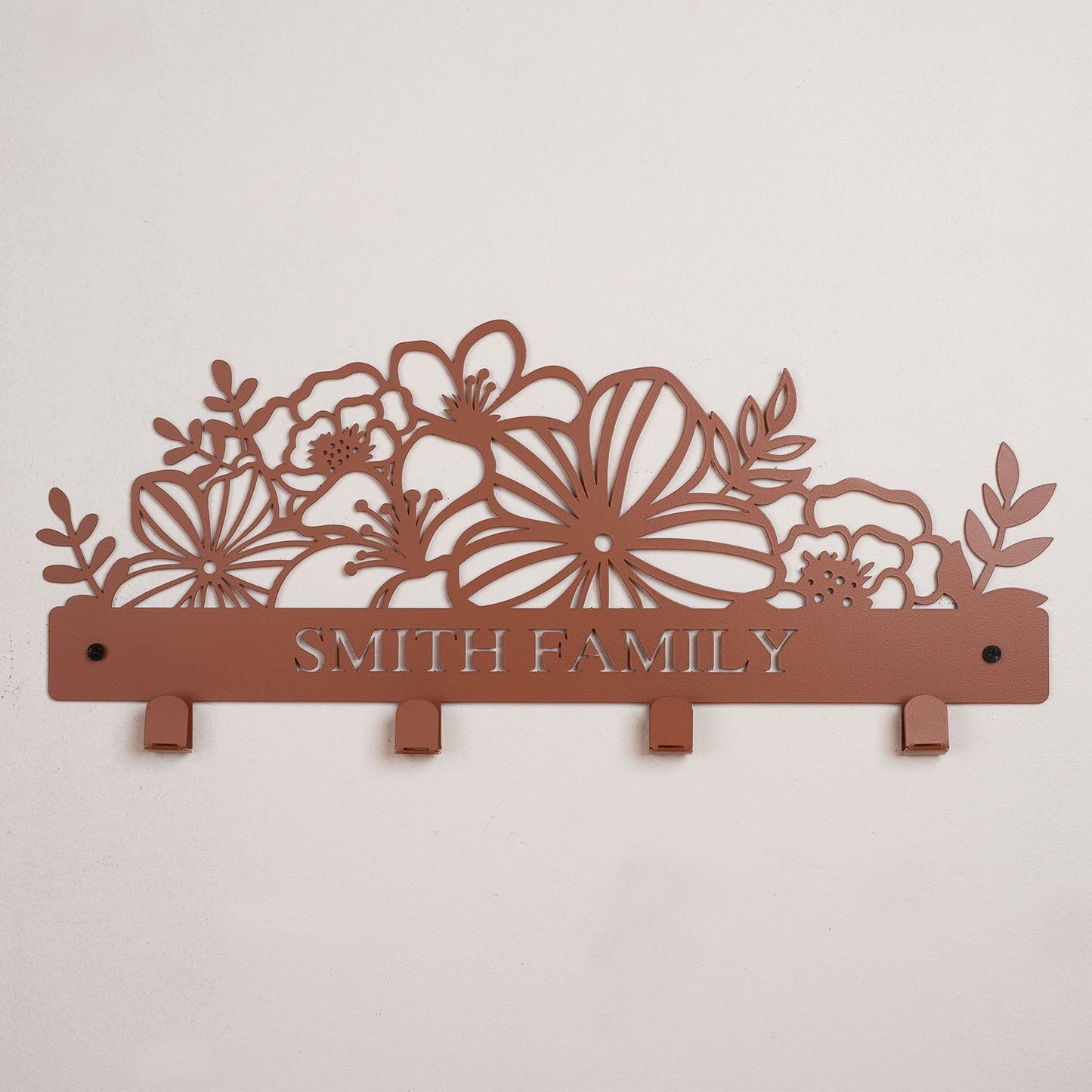 Flower Metal Wall Hanger - APT537