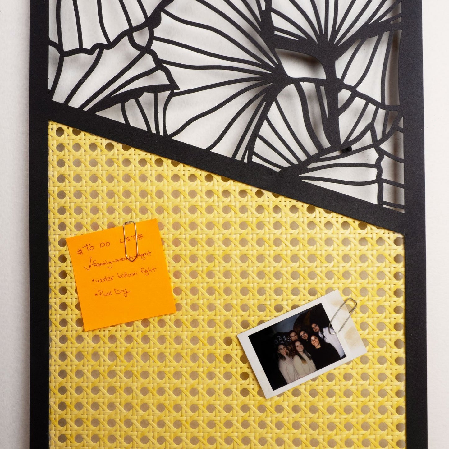 Ginkgo Rattan Metal Wall Art - APT511