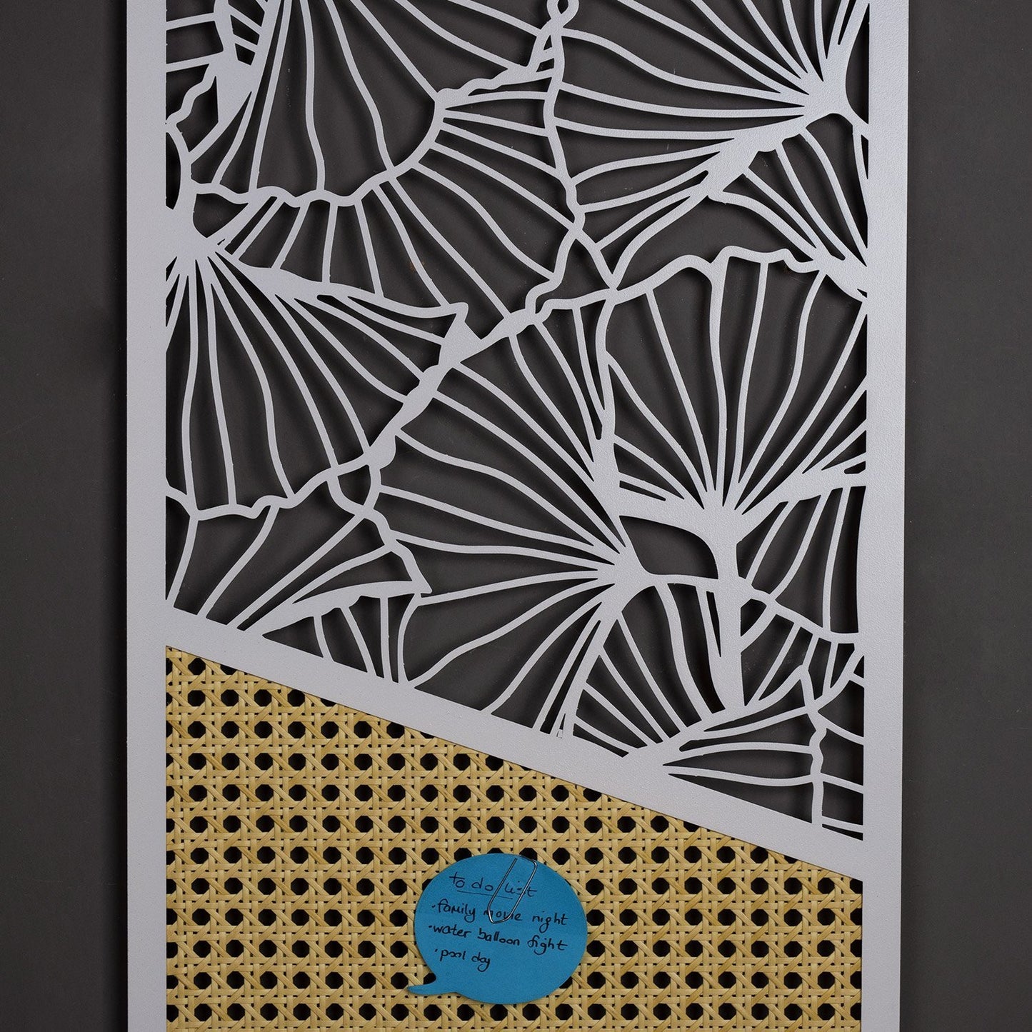 Ginkgo Rattan Metal Wall Art - APT511