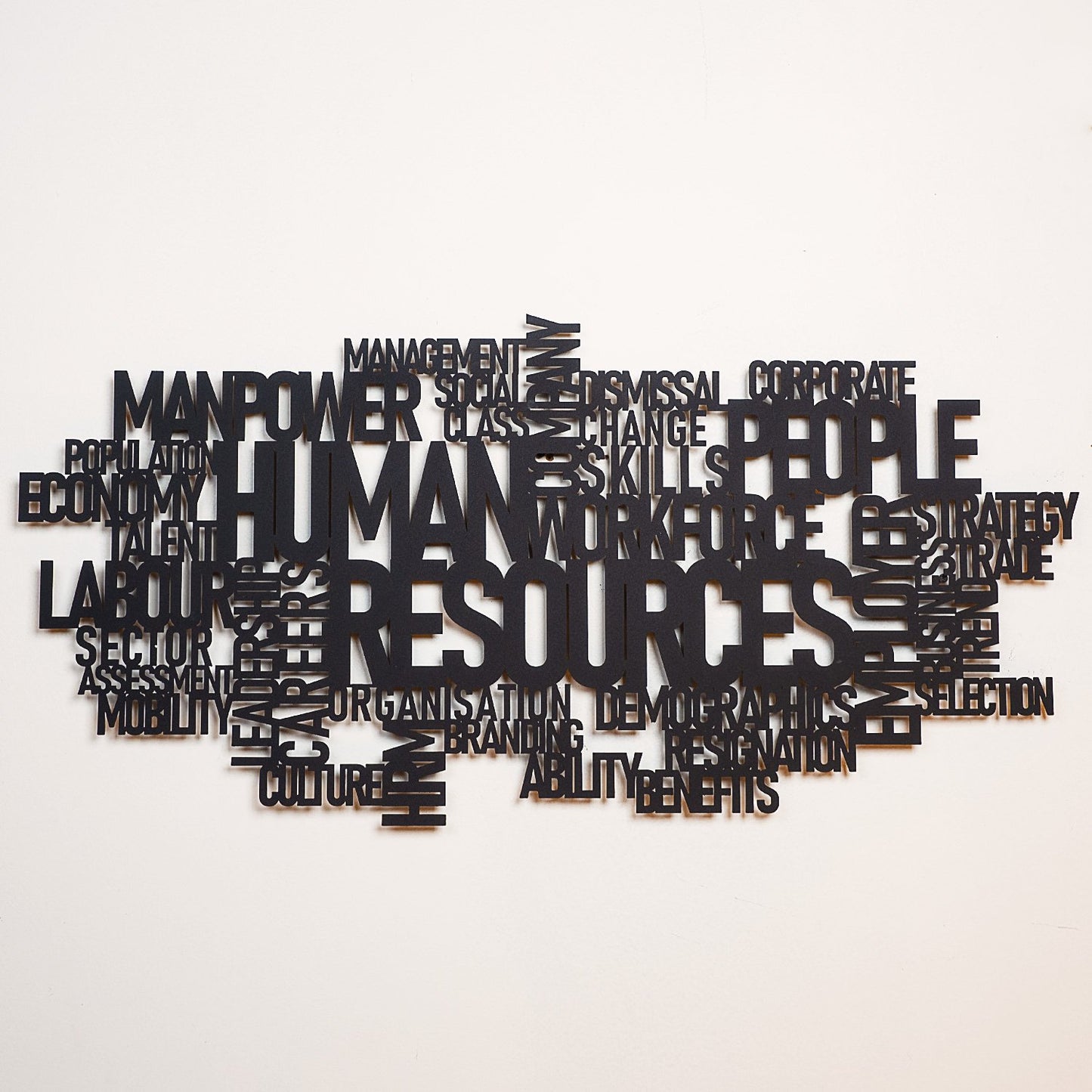 Human Resources Metal Wall Art - APT563