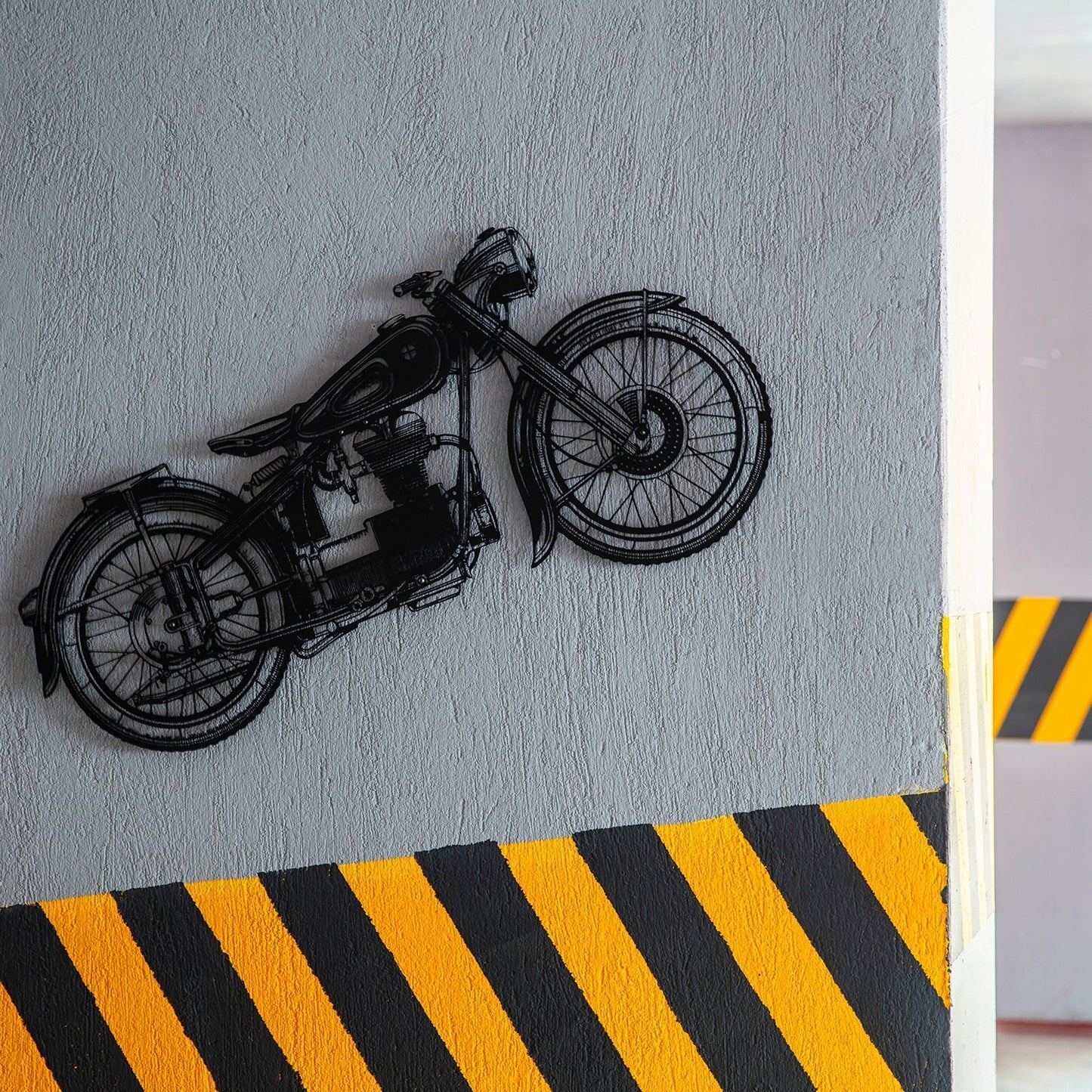 Cafe Racer Metal Wall Art - APT222 - Artepera