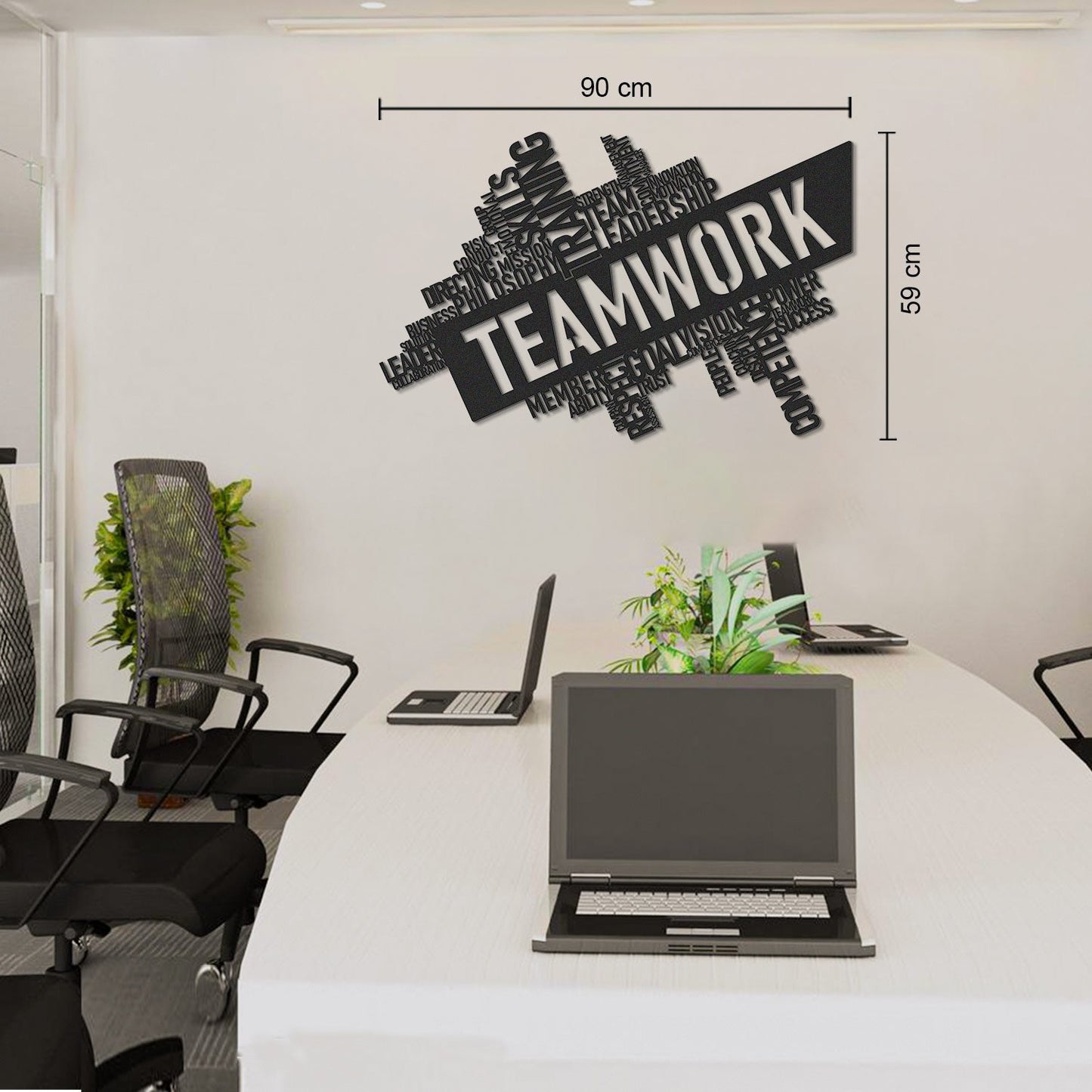 Teamwork Metal Wall Art - APT559