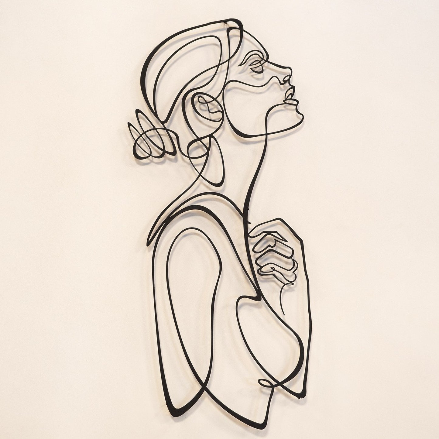 Woman Body Silhouette Line Art - APT596
