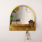 Shelf, Hanger and Mirror Metal Wall Accessory - APT530