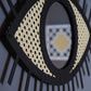 Metal Rattan Eye Mirror Wall Art - APT400 - [section-header__title]