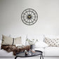 Chronometry Metal Wall Clock - APS026 - Artepera