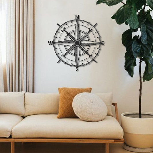 Compass Metal Wall Art - APT120 - [section-header__title]