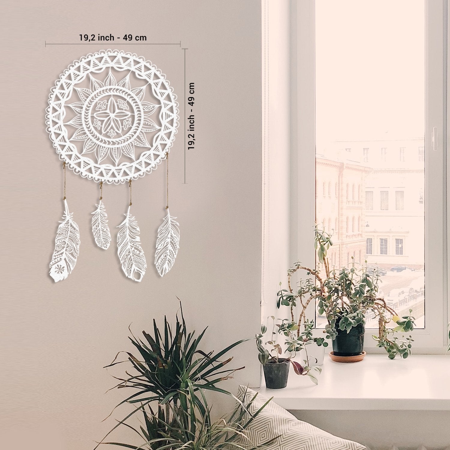 Dreamcatcher Metal Wall Art - APT121 - [section-header__title]