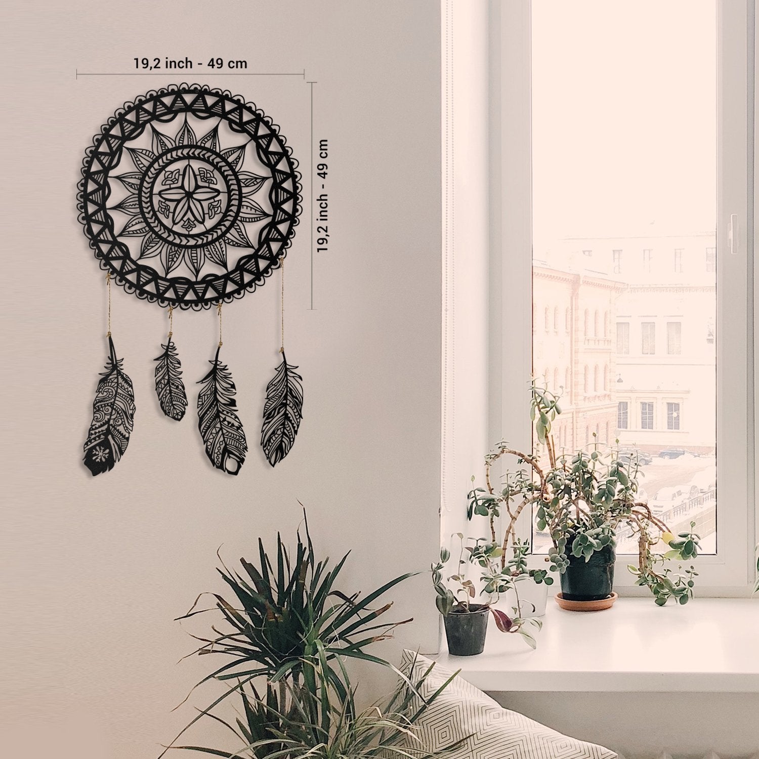 Dreamcatcher Metal Wall Art - APT121 - [section-header__title]