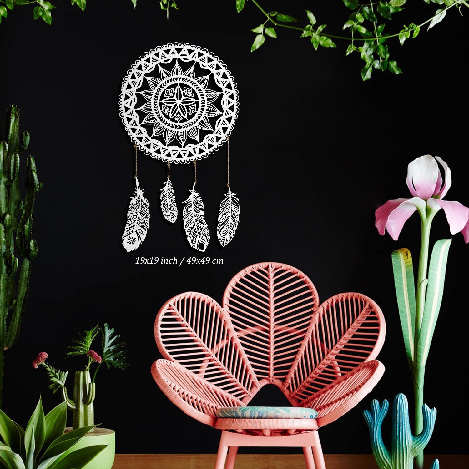 Dreamcatcher Metal Wall Art - APT121 - [section-header__title]