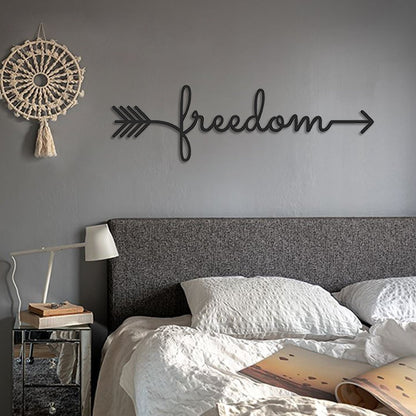 Freedom Metal Wall Art - APT344 - [section-header__title]