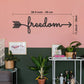 Freedom Metal Wall Art - APT344 - [section-header__title]