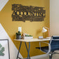 Accounting Words Metal Wall Art - APT462 - Artepera