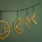 Moon Phases Metal Wall Accessories - APT534