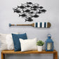 Fish Swarm Metal Wall Art - APT392 - [section-header__title]