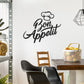 Bon Appetit Metal Wall Art - APT378 - Artepera