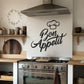 Bon Appetit Metal Wall Art - APT378 - Artepera