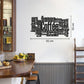 Coffee Metal Wall Art - APT566