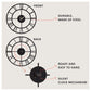 Roman Metal Wall Clock - APS035 - [section-header__title]