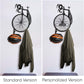 Personalized Metal Bicycle Helmet Wall Hanger - APT699