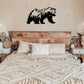 Landscape Bear Metal Wall Art - APT626