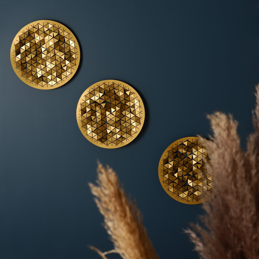 Luminous Circle Metal Table and Wall Decoration - APH140 - [section-header__title]