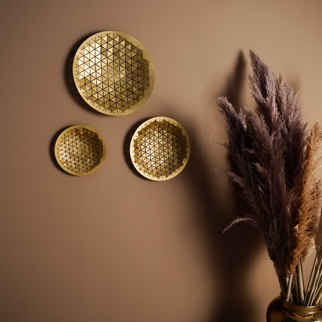 Luminous Circle Metal Table and Wall Decoration - APH140 - [section-header__title]