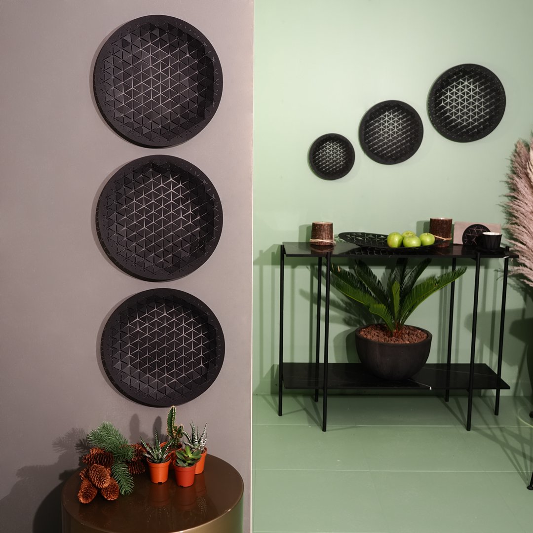 Luminous Circle Metal Table and Wall Decoration - APH140 - [section-header__title]