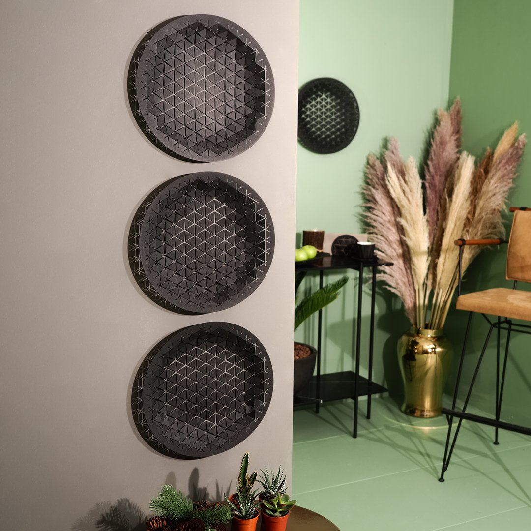 Luminous Circle Metal Table and Wall Decoration - APH140 - [section-header__title]