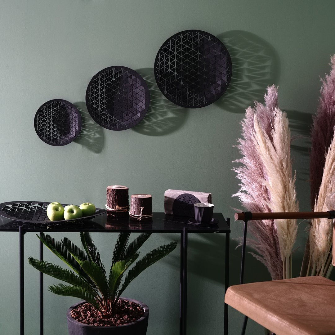 Luminous Circle Metal Table and Wall Decoration - APH140 - [section-header__title]