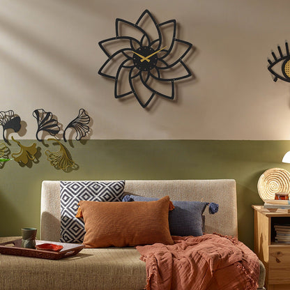 Lotus Metal Wall Clock - APS106