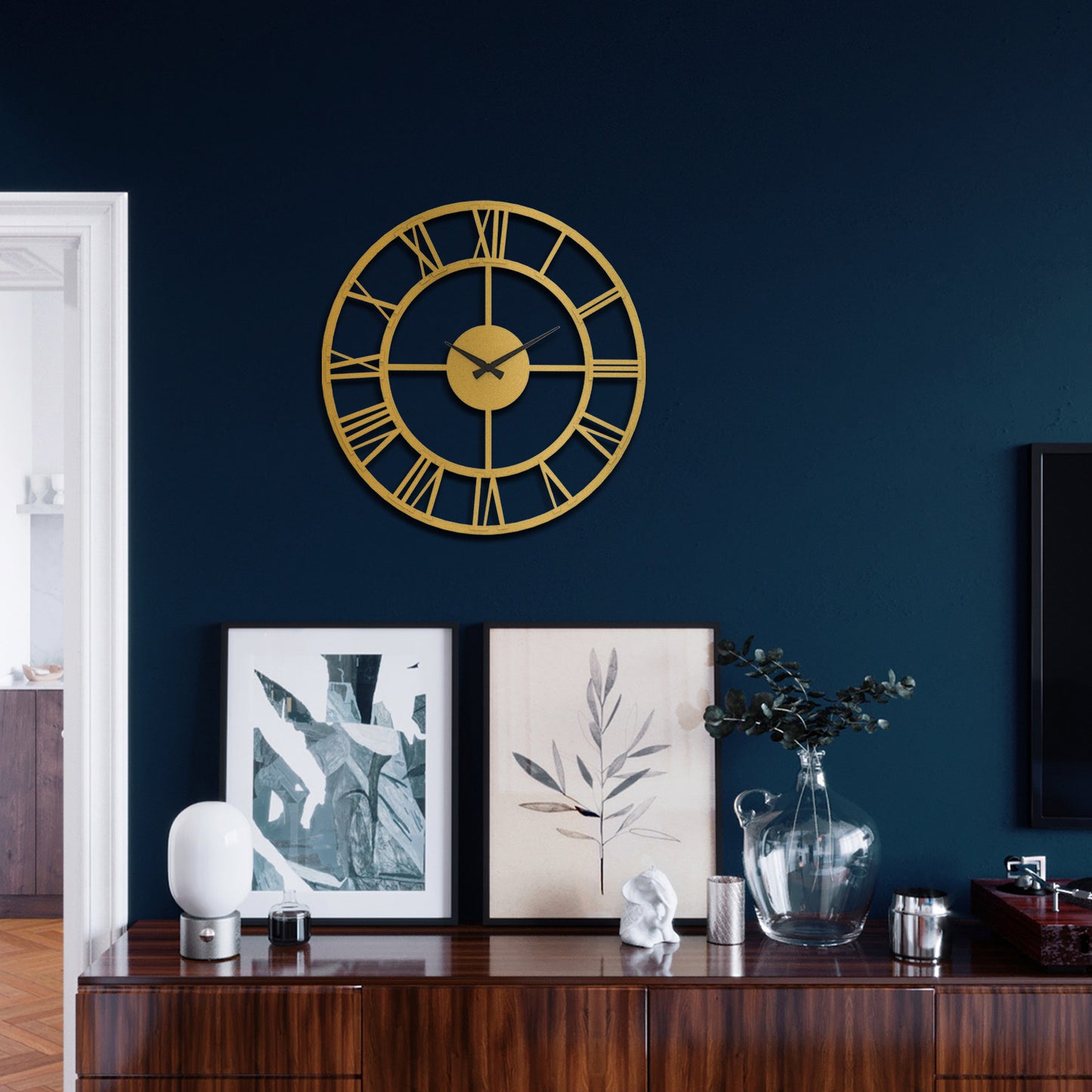 Roman Metal Wall Clock - APS035 - [section-header__title]
