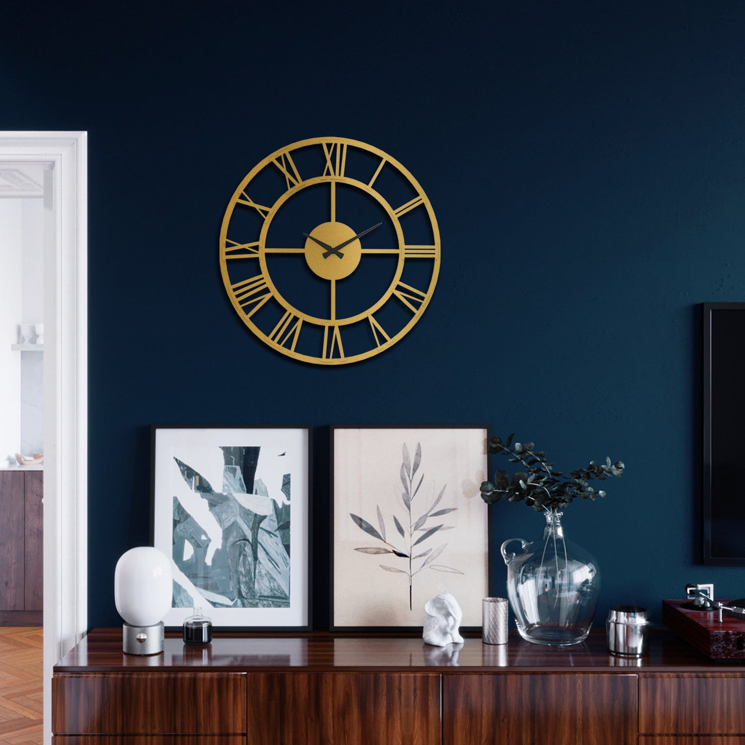 Roman Metal Wall Clock - APS035 - [section-header__title]