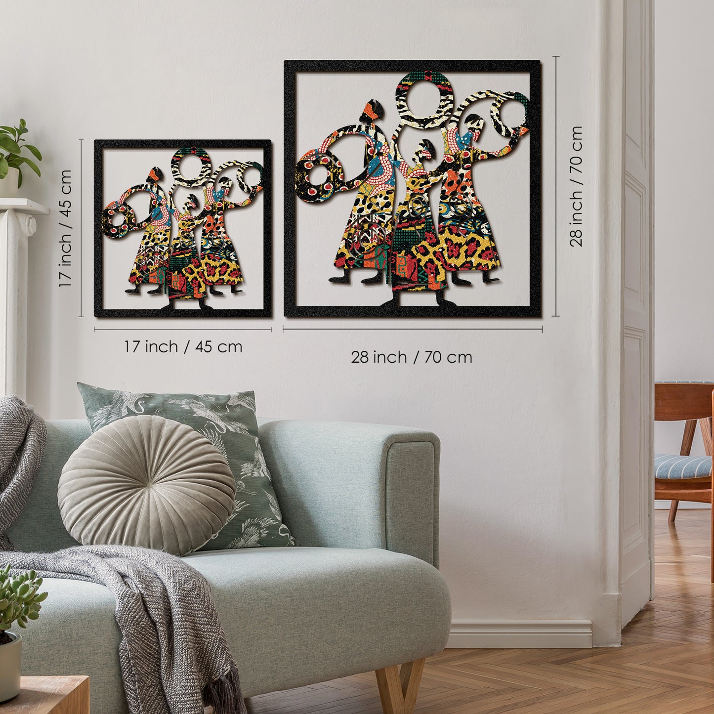 Triple Goddess Metal Wall ColorArt - APT112 - [section-header__title]
