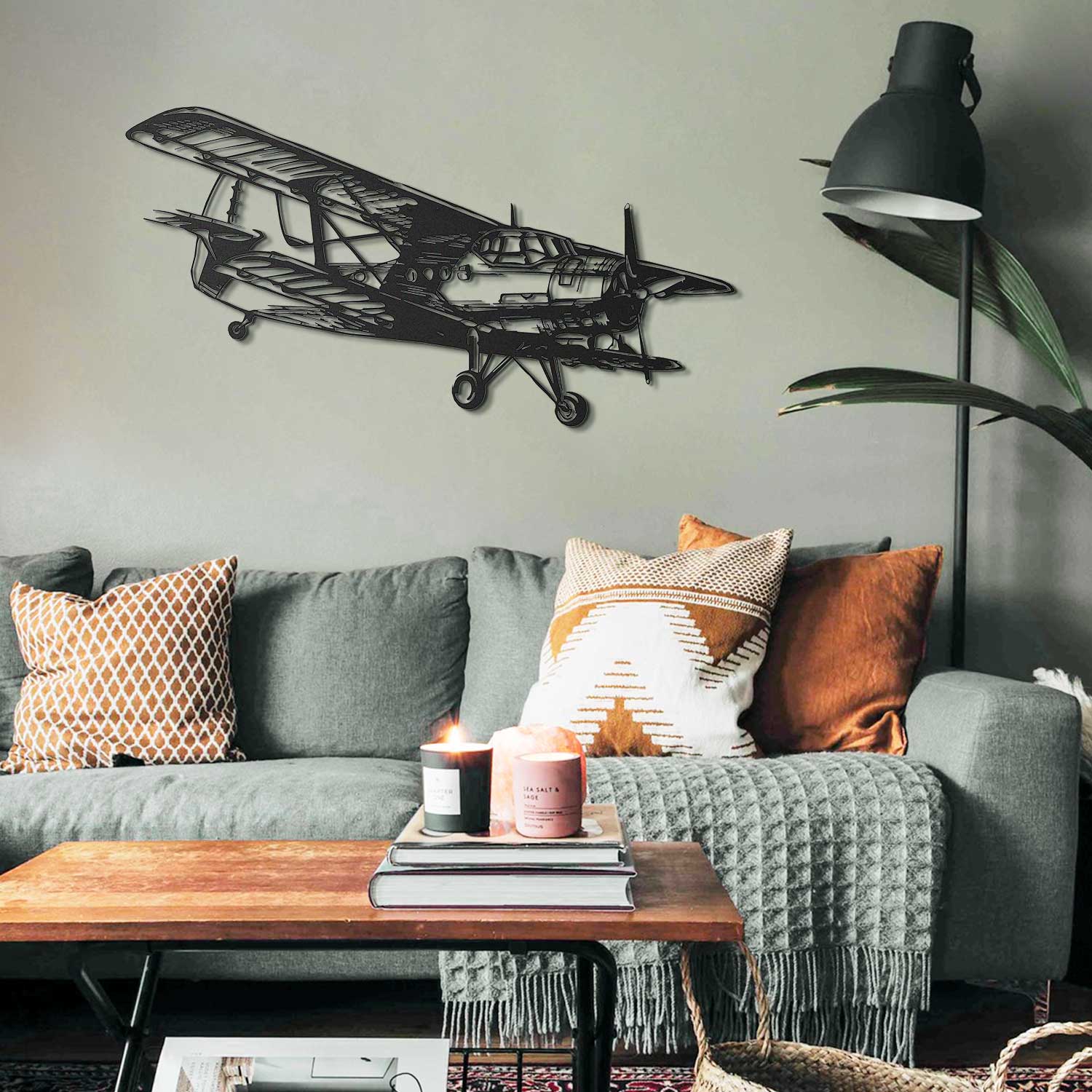 Airplane Metal Wall Art - APT322 - [section-header__title]