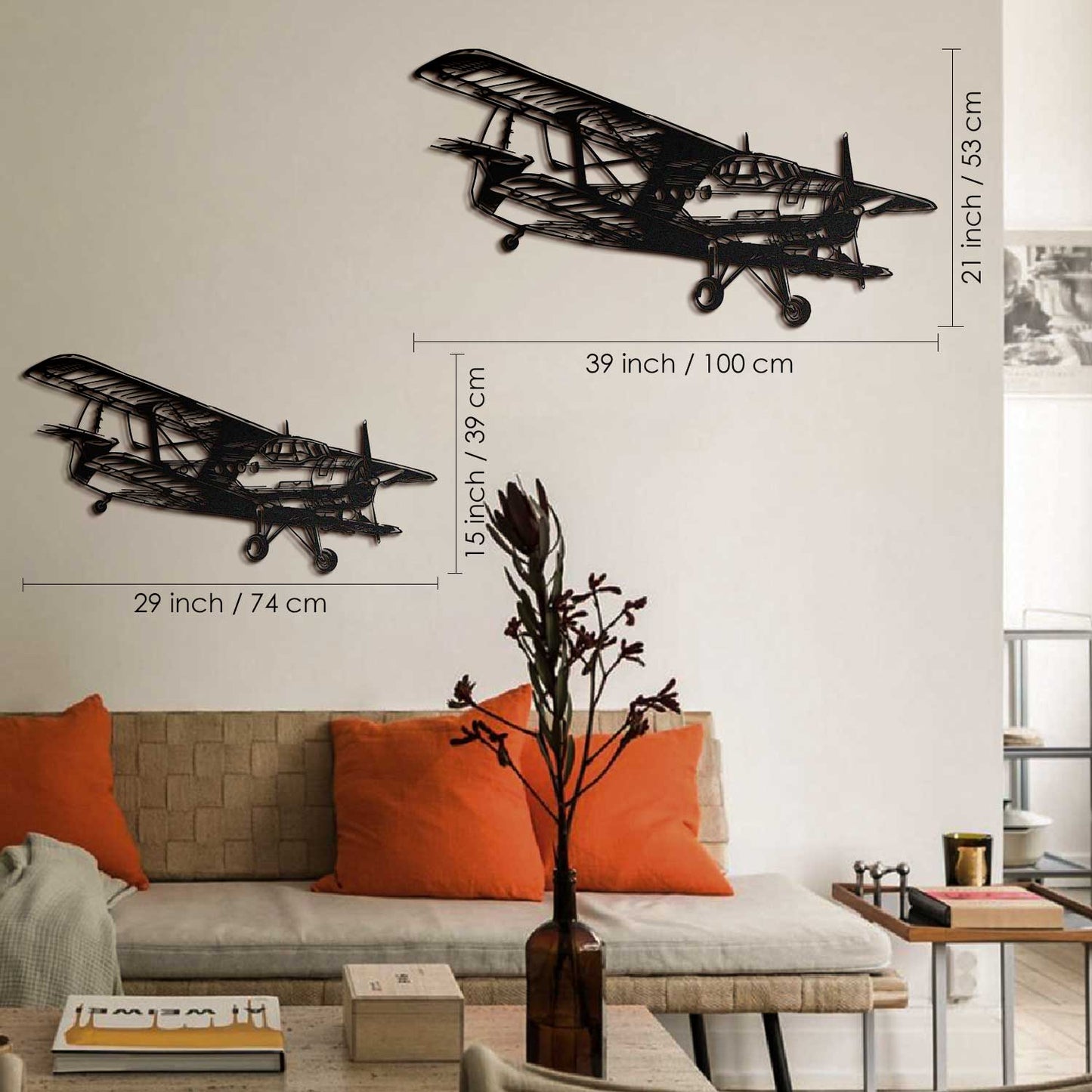 Airplane Metal Wall Art - APT322 - [section-header__title]