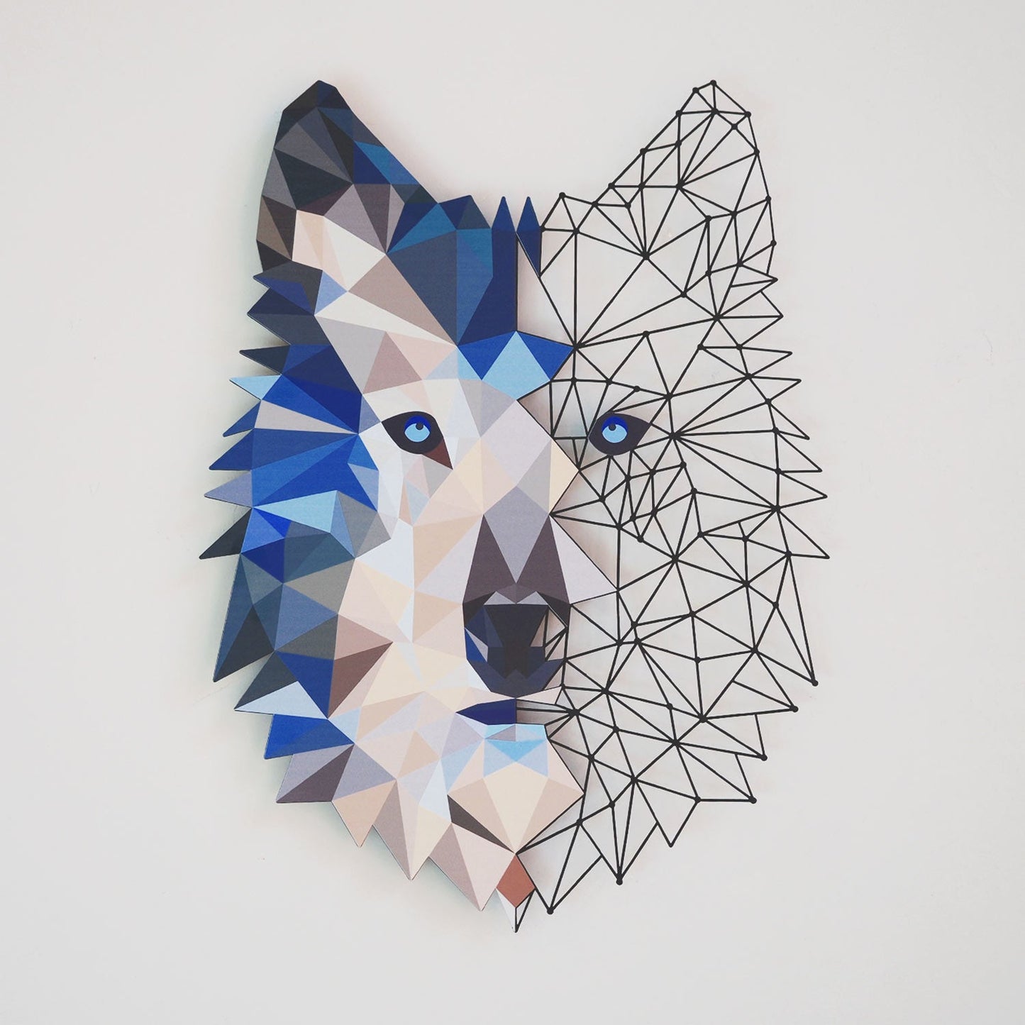 Metal Wolf Wall Art - APT721