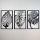 Autumn 3 Set Metal Wall Art - APT167 - Artepera