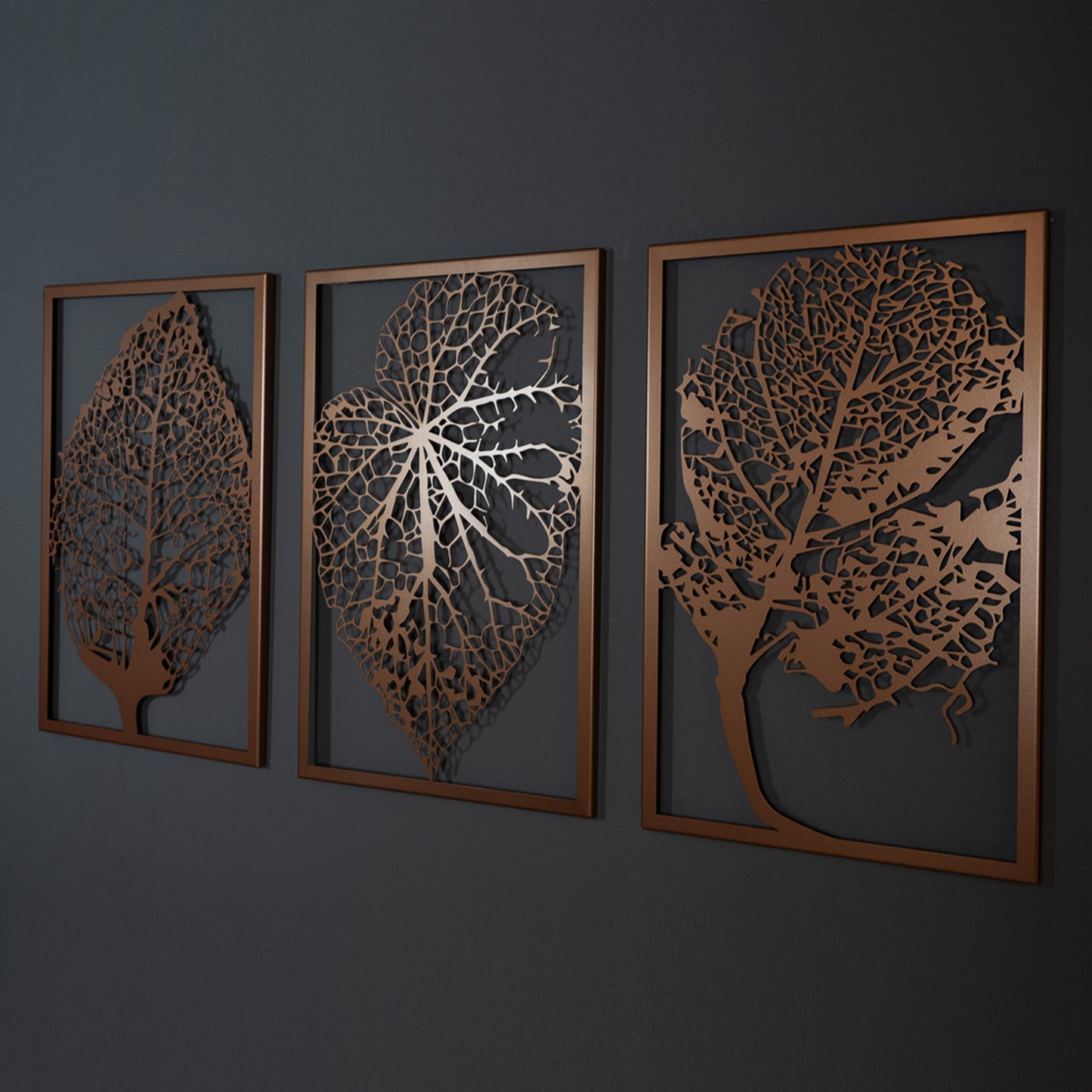 Autumn 3 Set Metal Wall Art - APT167 - Artepera